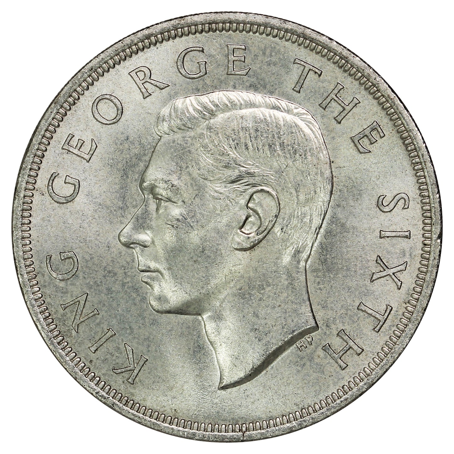 New Zealand 1949 Crown Brilliant Uncirculated (MS63) (L)