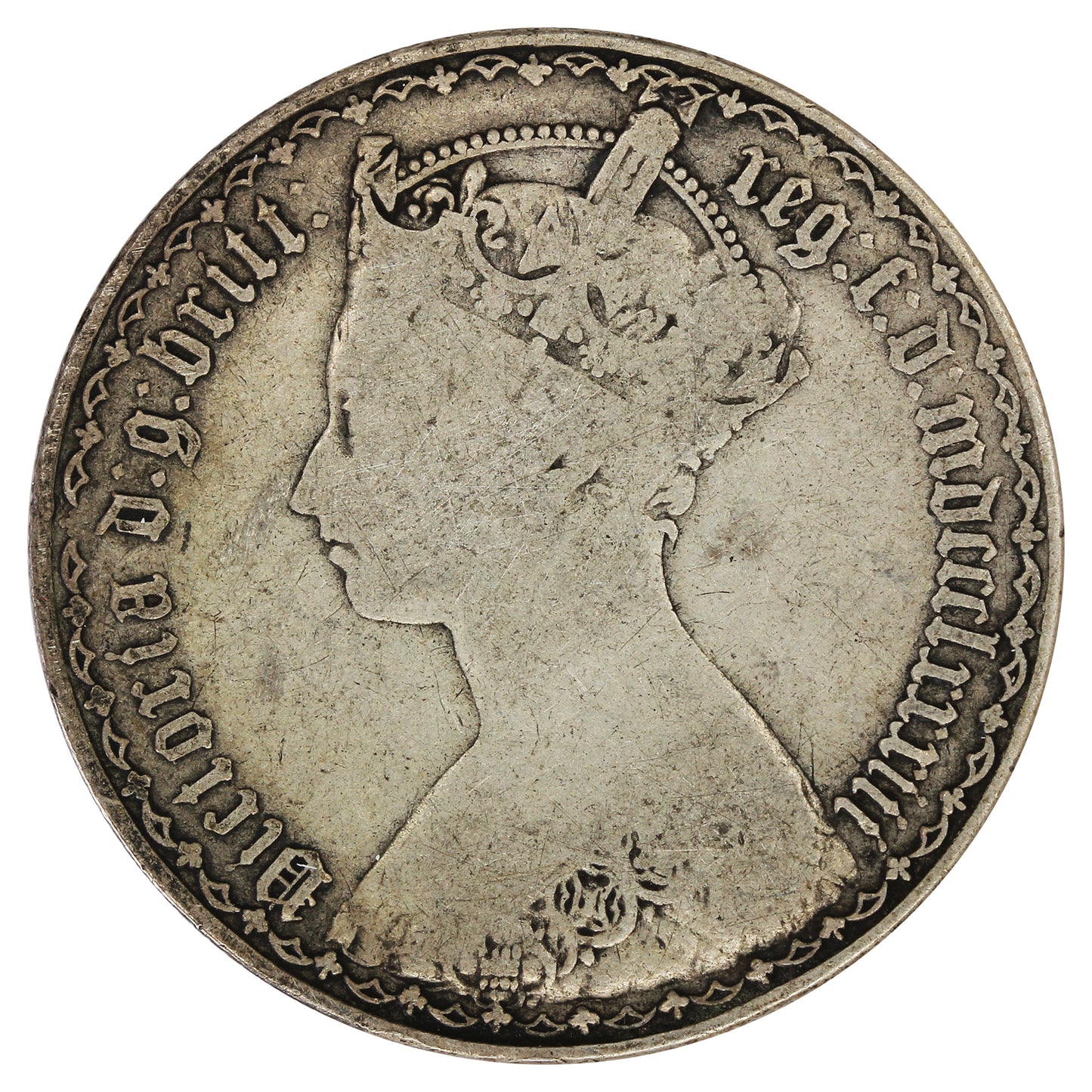 Great Britain 1883 Florin Very Good (VG8) $