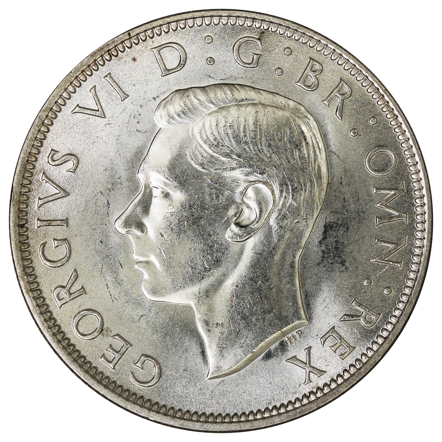 Great Britain 1945 1/2 Crown UNC+ (MS62) $