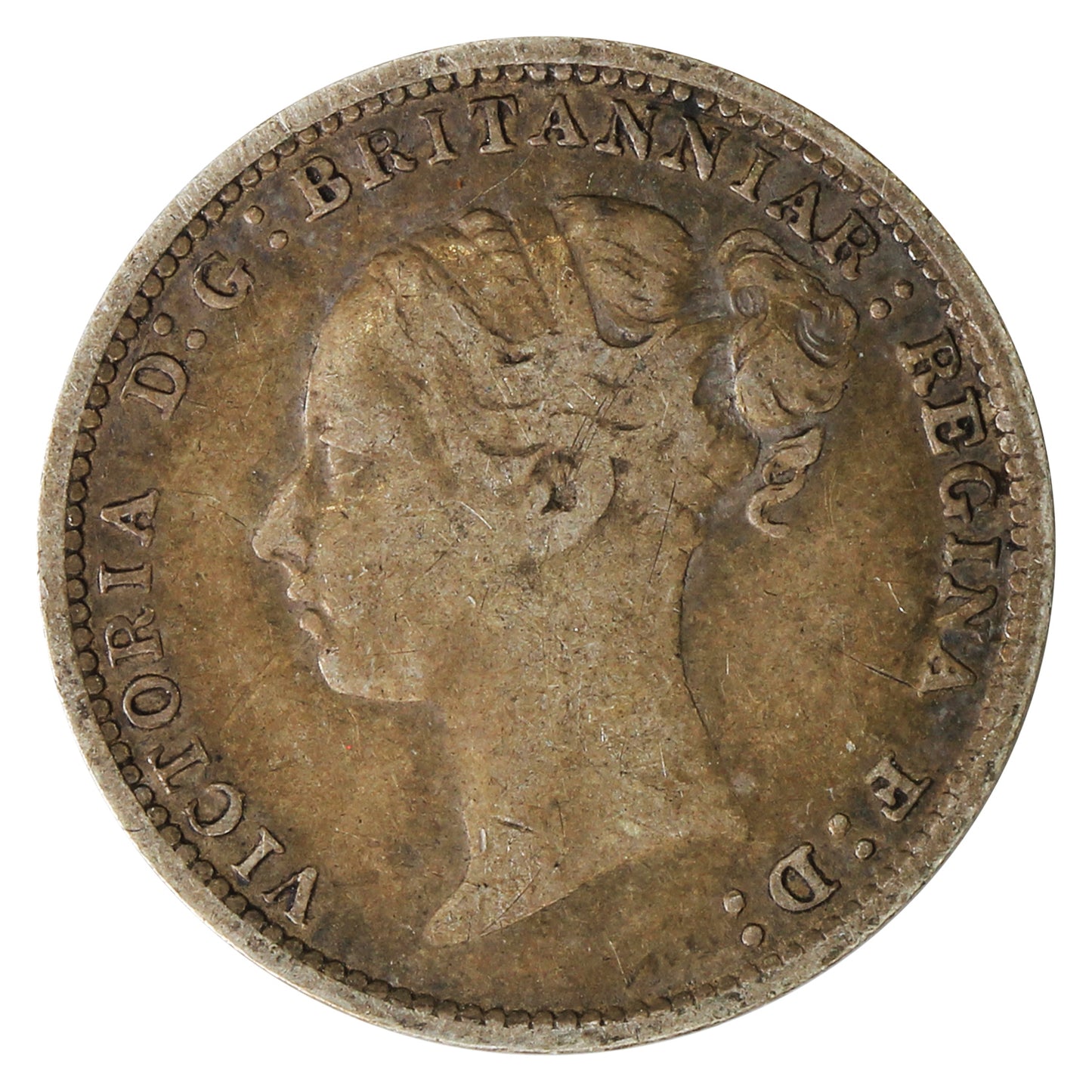Great Britain 1885 3 Pence Very Fine (VF20)