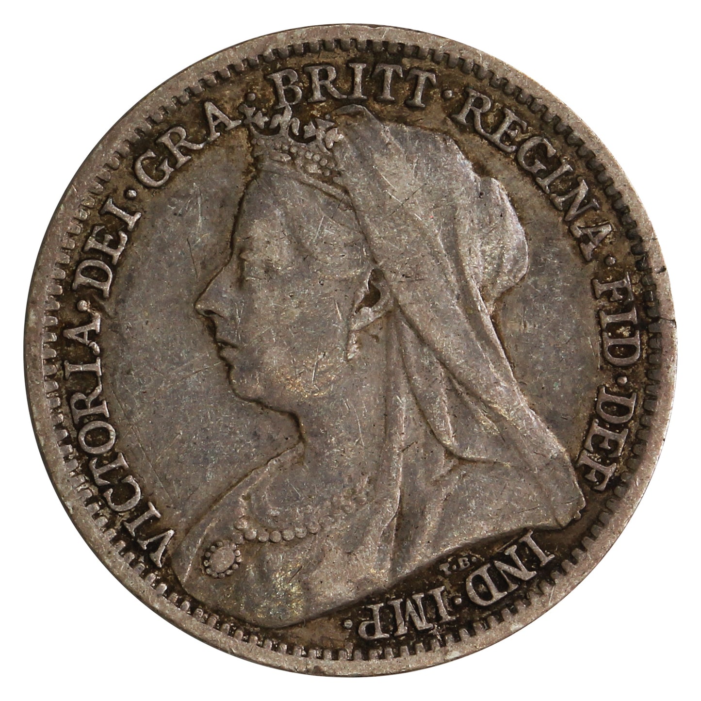 Great Britain 1899 3 Pence VF-EF (VF30)