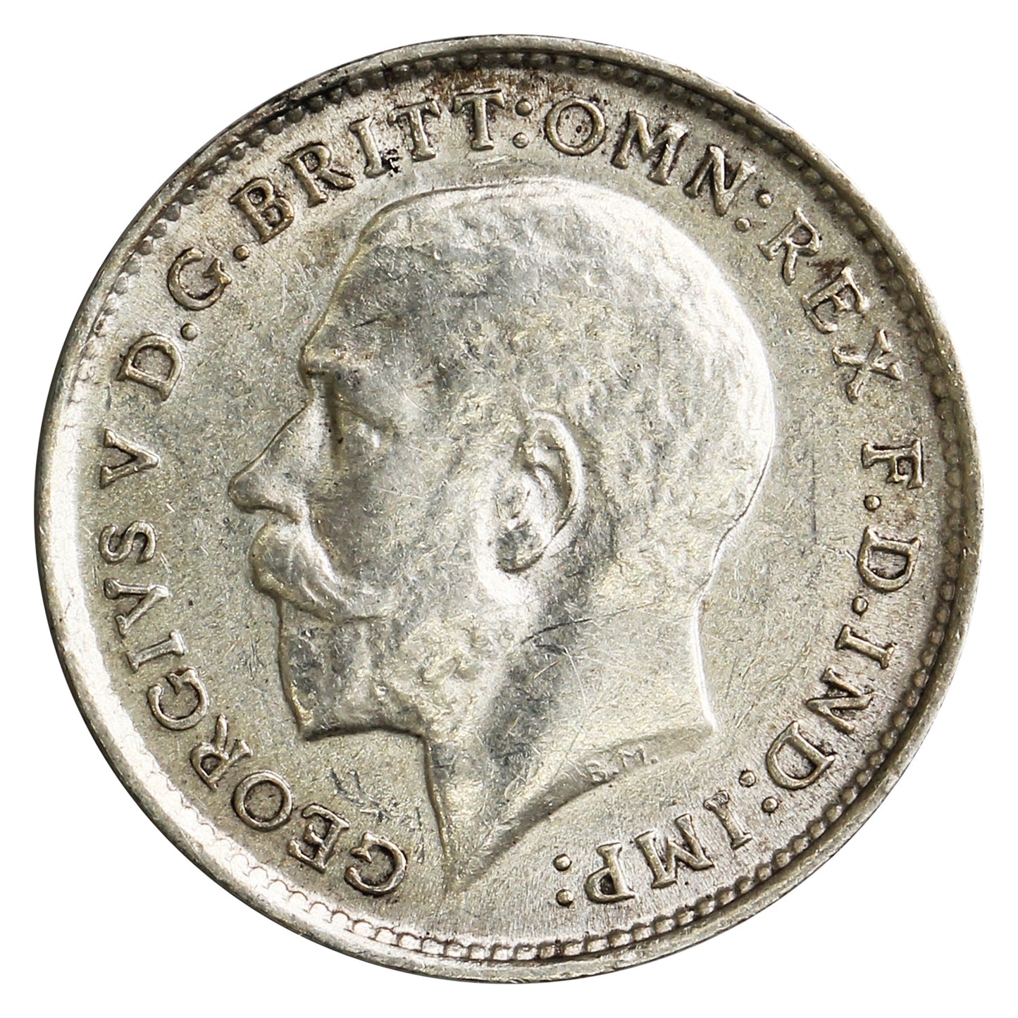 Great Britain 1913 3 Pence Uncirculated (MS60)