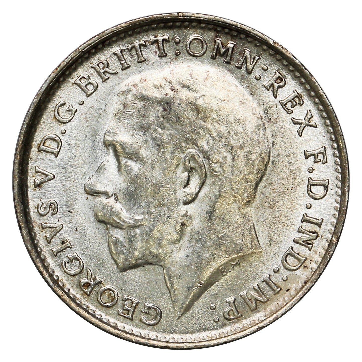 Great Britain 1918 3 Pence UNC+ (MS62)