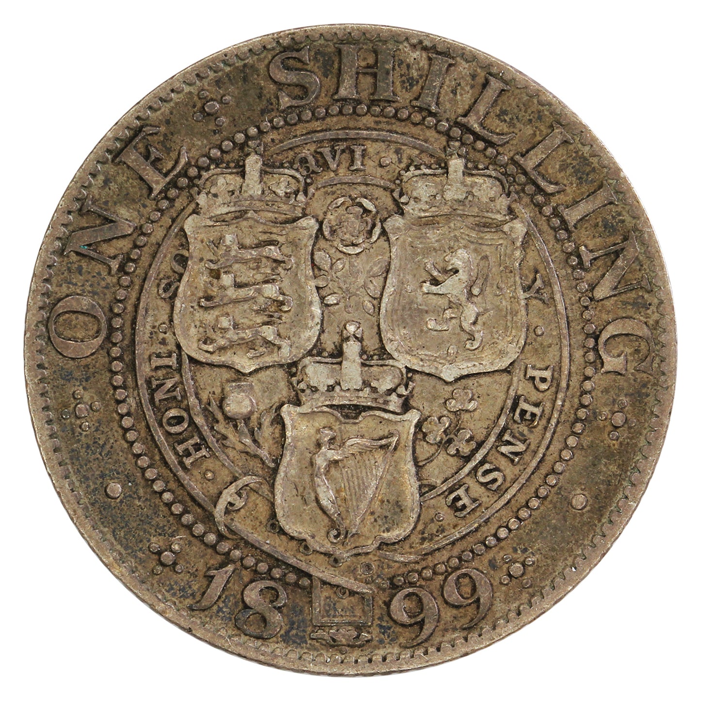 Great Britain 1899 Shilling Very Fine (VF20)