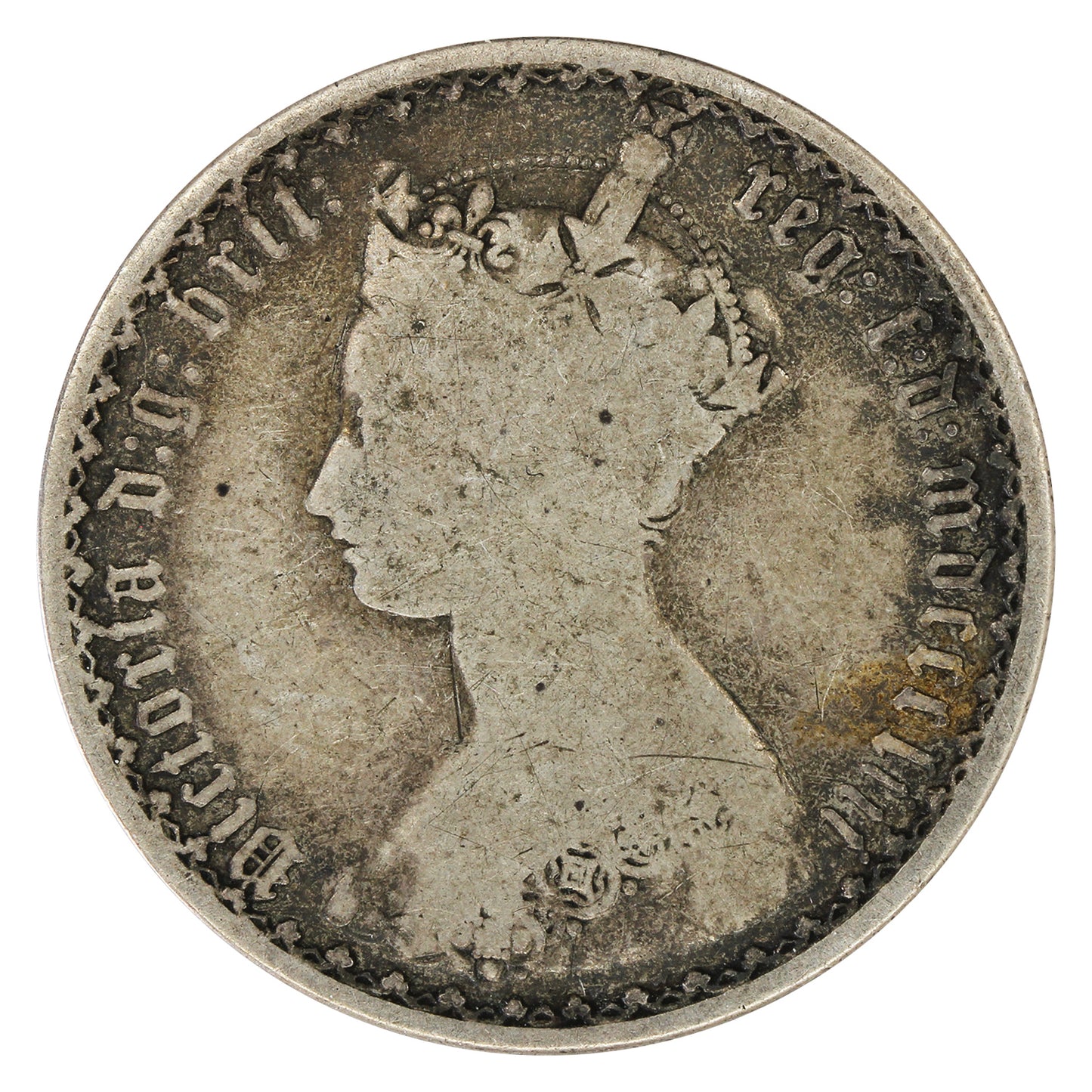 Great Britain 1853 Florin G-VG (G6)