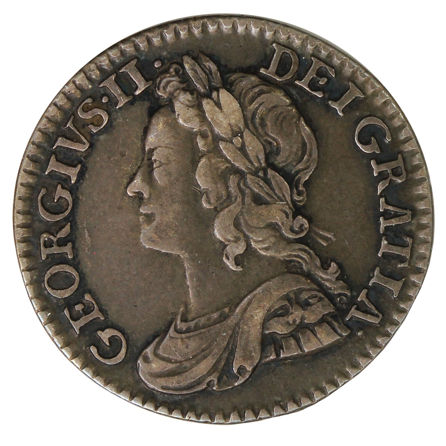 Great Britain 1746 George II 4 Pence Extra Fine (EF40) $