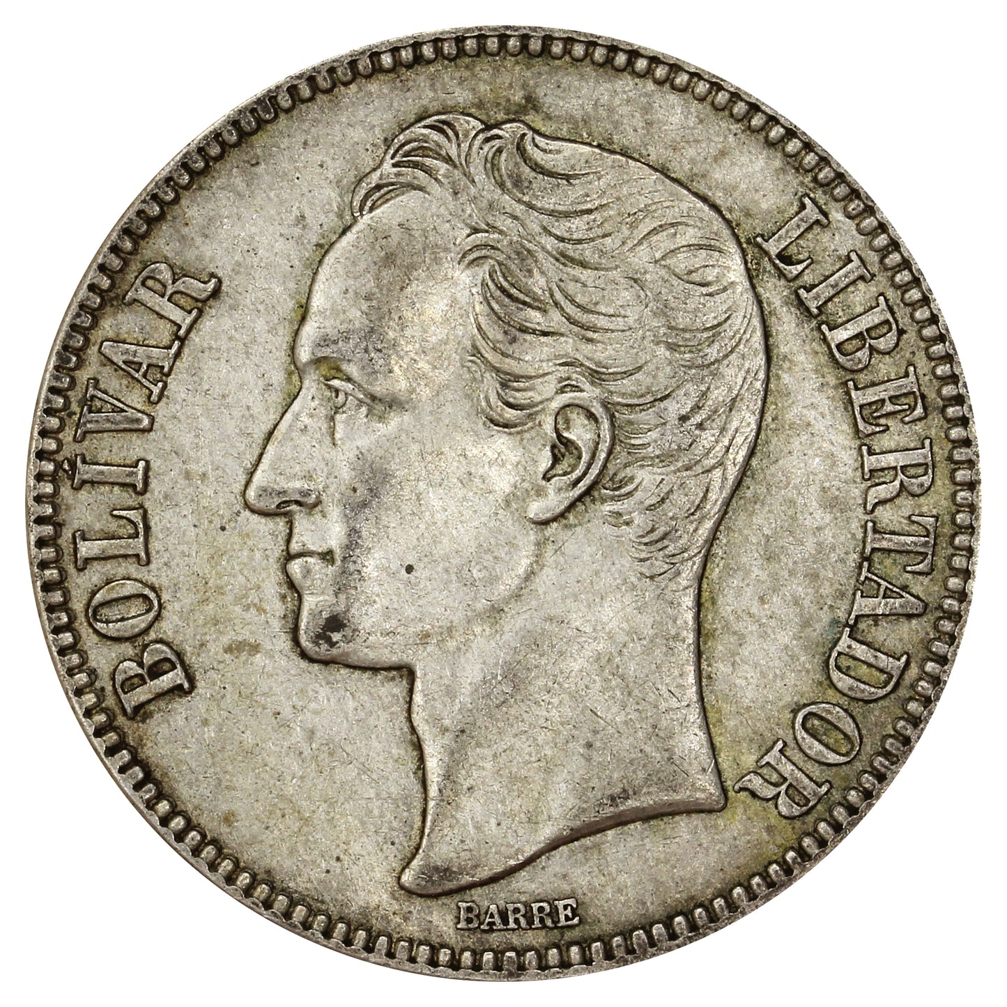 Venezuela 1926 5 Bolivares Extra Fine (EF40)