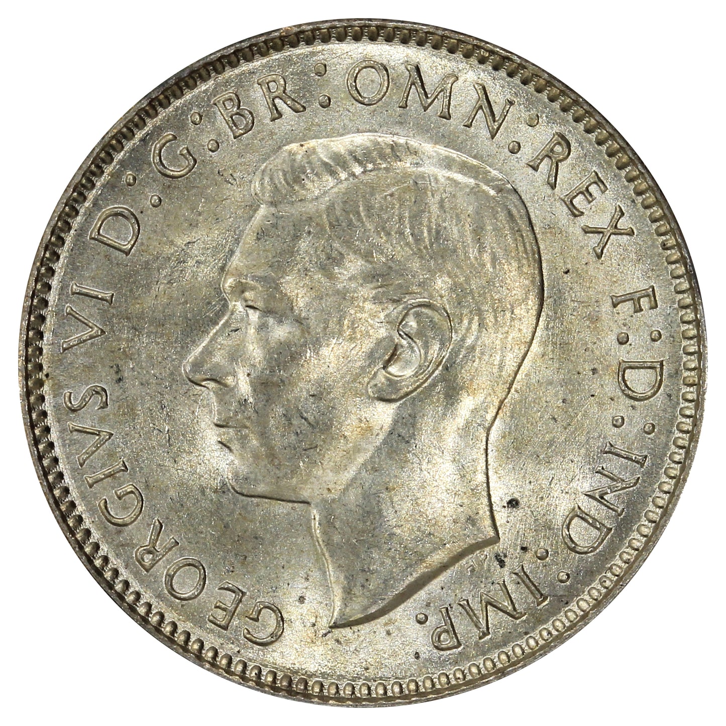 Australia 1943D 6 Pence Brilliant Uncirculated (MS63)