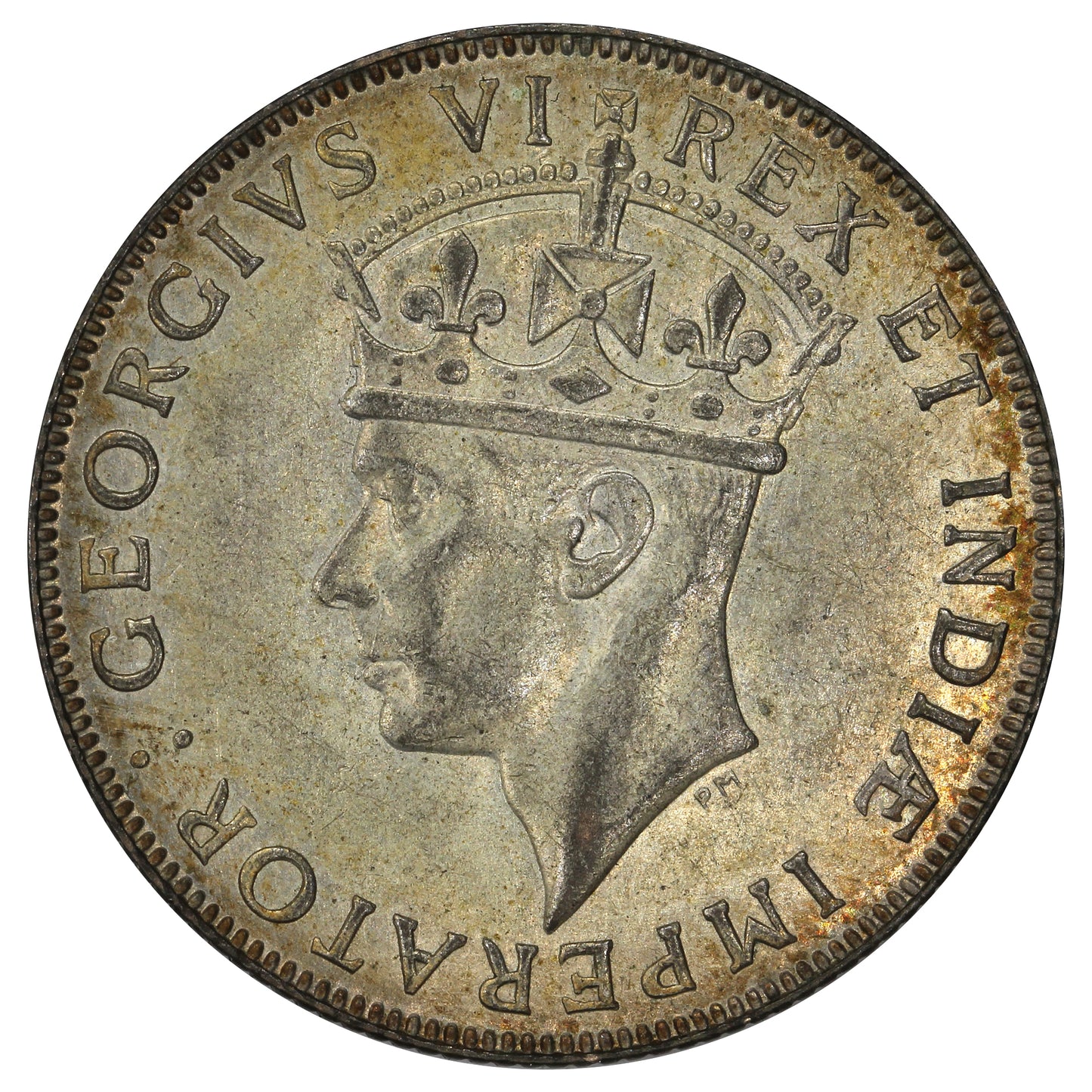 East Africa 1941-I Shilling Brilliant Uncirculated (MS63)