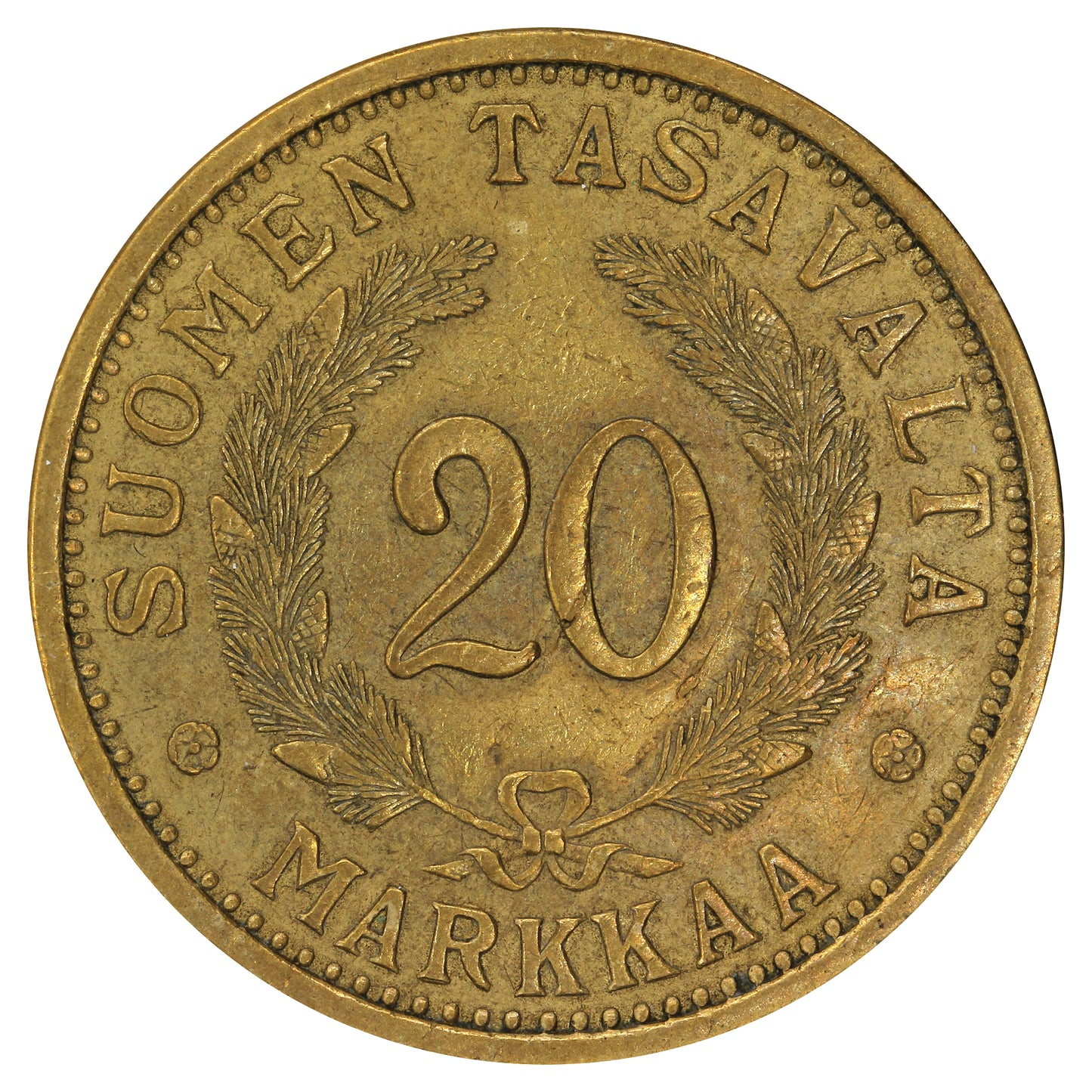 Finland 1934S 20 Markkaa Very Fine (VF20)