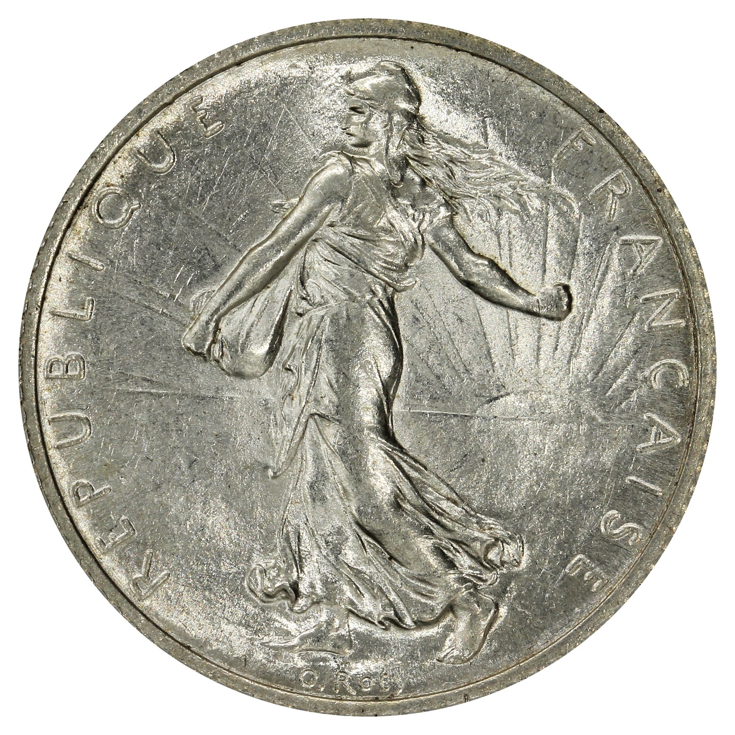 France 1916 Franc Uncirculated (MS60)