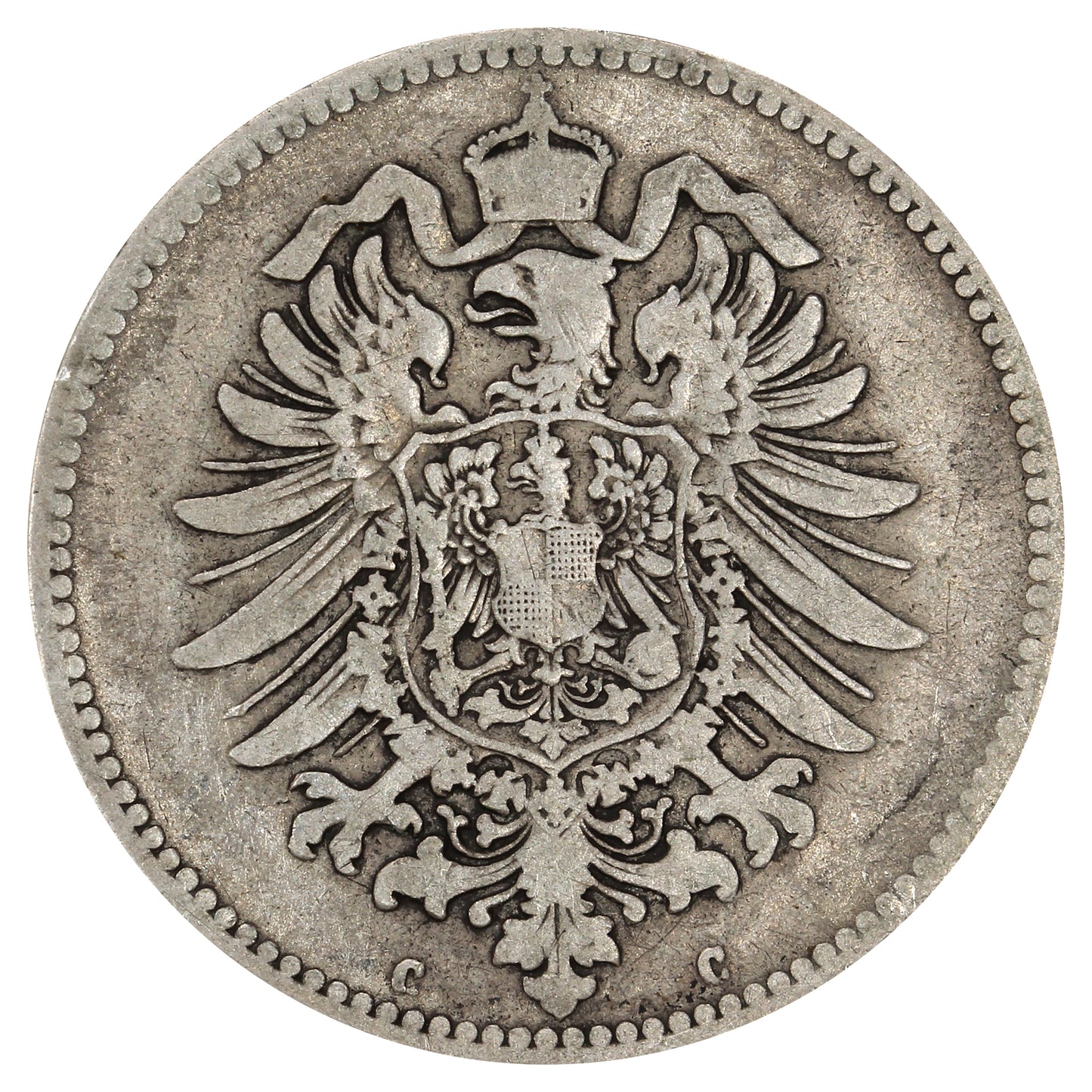 German Empire 1874C Mark Very Fine (VF20)