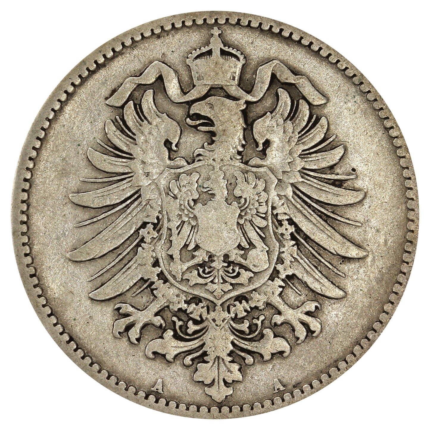 German Empire 1875A Mark Fine (F12)