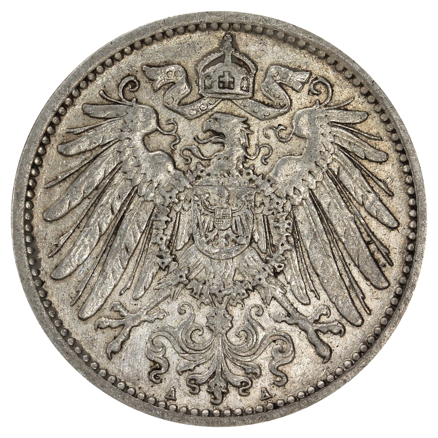 German Empire 1908A Mark Extra Fine (EF40)