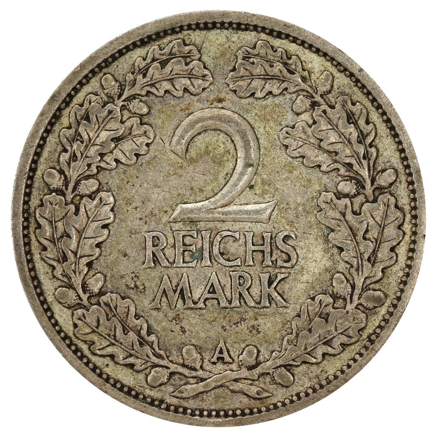 German Weimar Republic 1926A 2 Marks F-VF (F15)