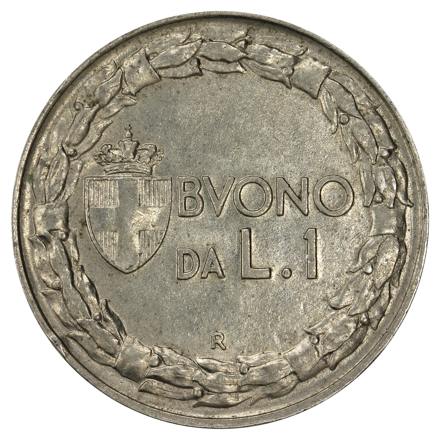 Italy 1922R Lira Uncirculated (MS60)