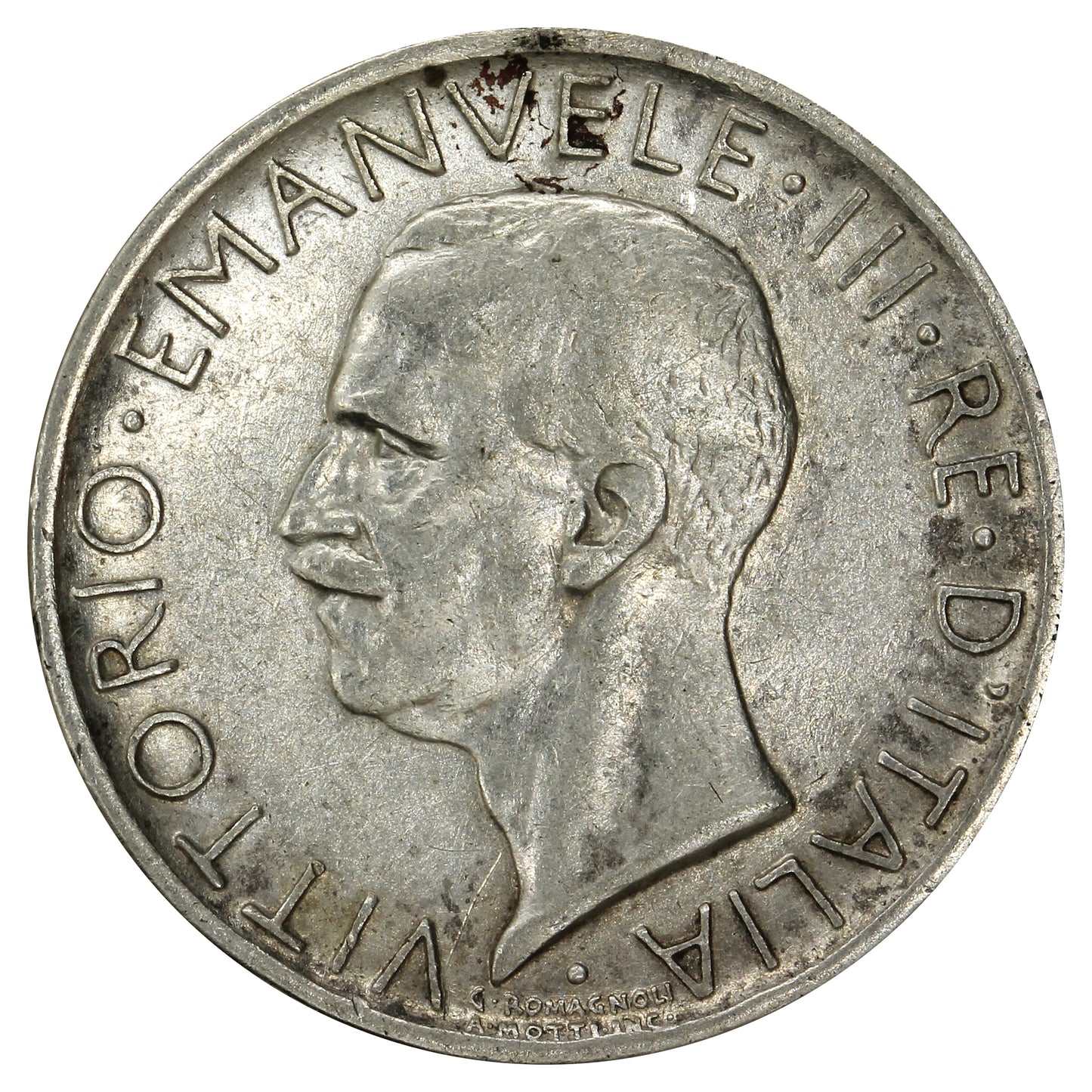 Italy 1926R 5 Lire Very Fine (VF20)