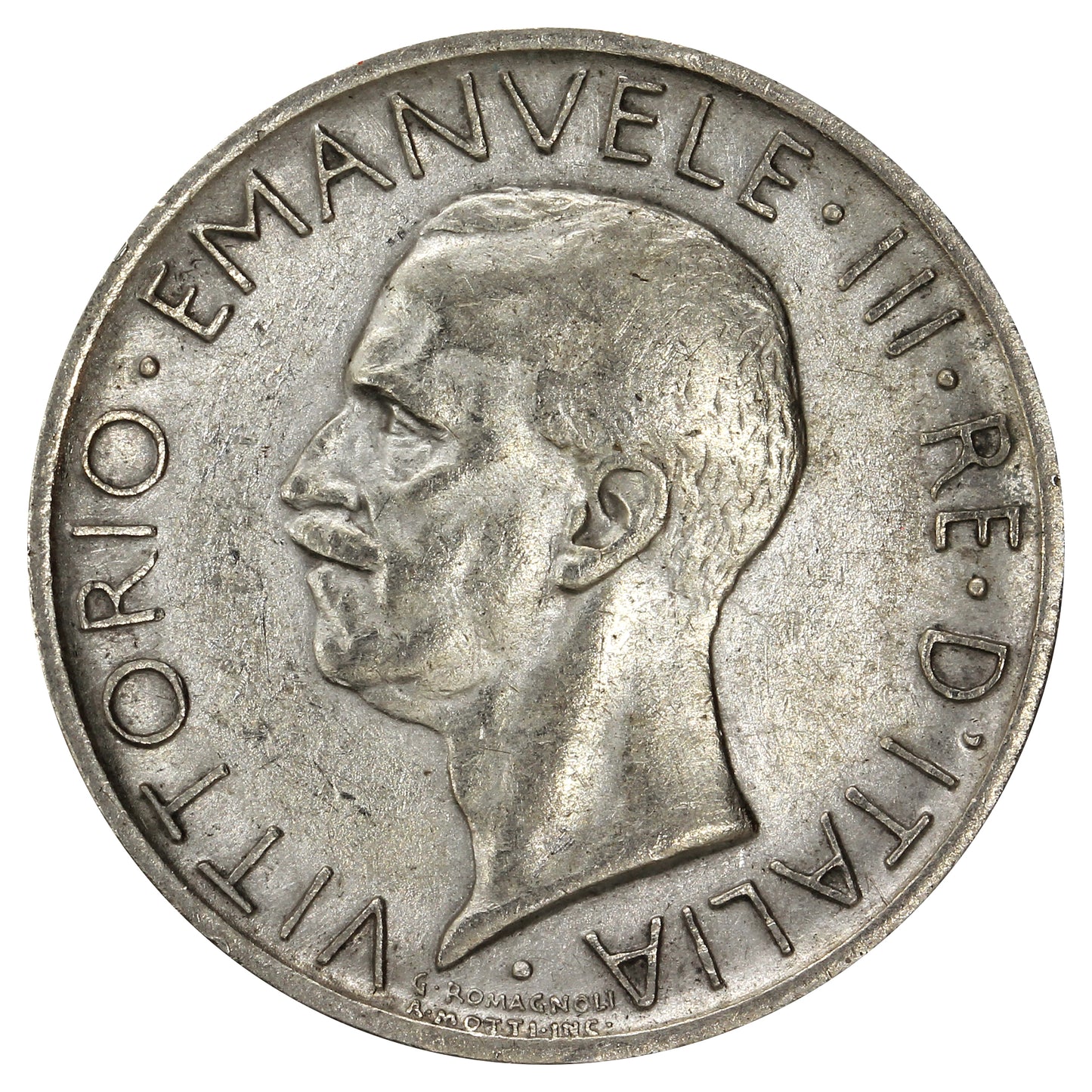 Italy 1930R 5 Lire VF-EF (VF30)