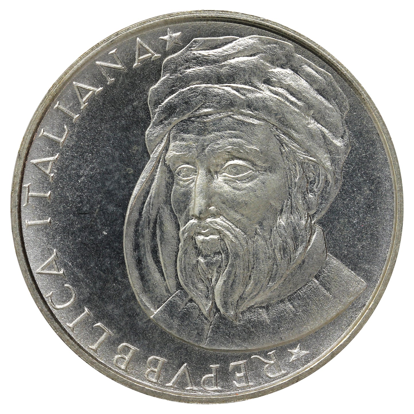 Italy 1986R Donatello 500 Lire Choice Brilliant Uncirculated (MS64)