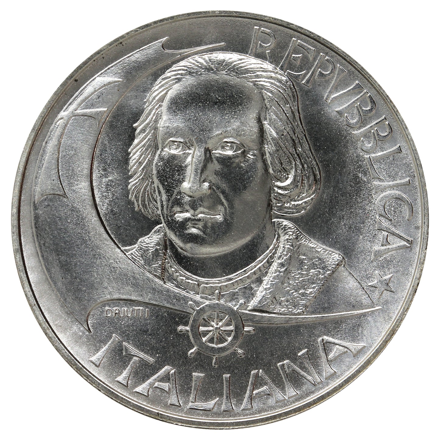Italy 1992R Discovery of the Americas 500 Lire Choice Brilliant Uncirculated (MS64)