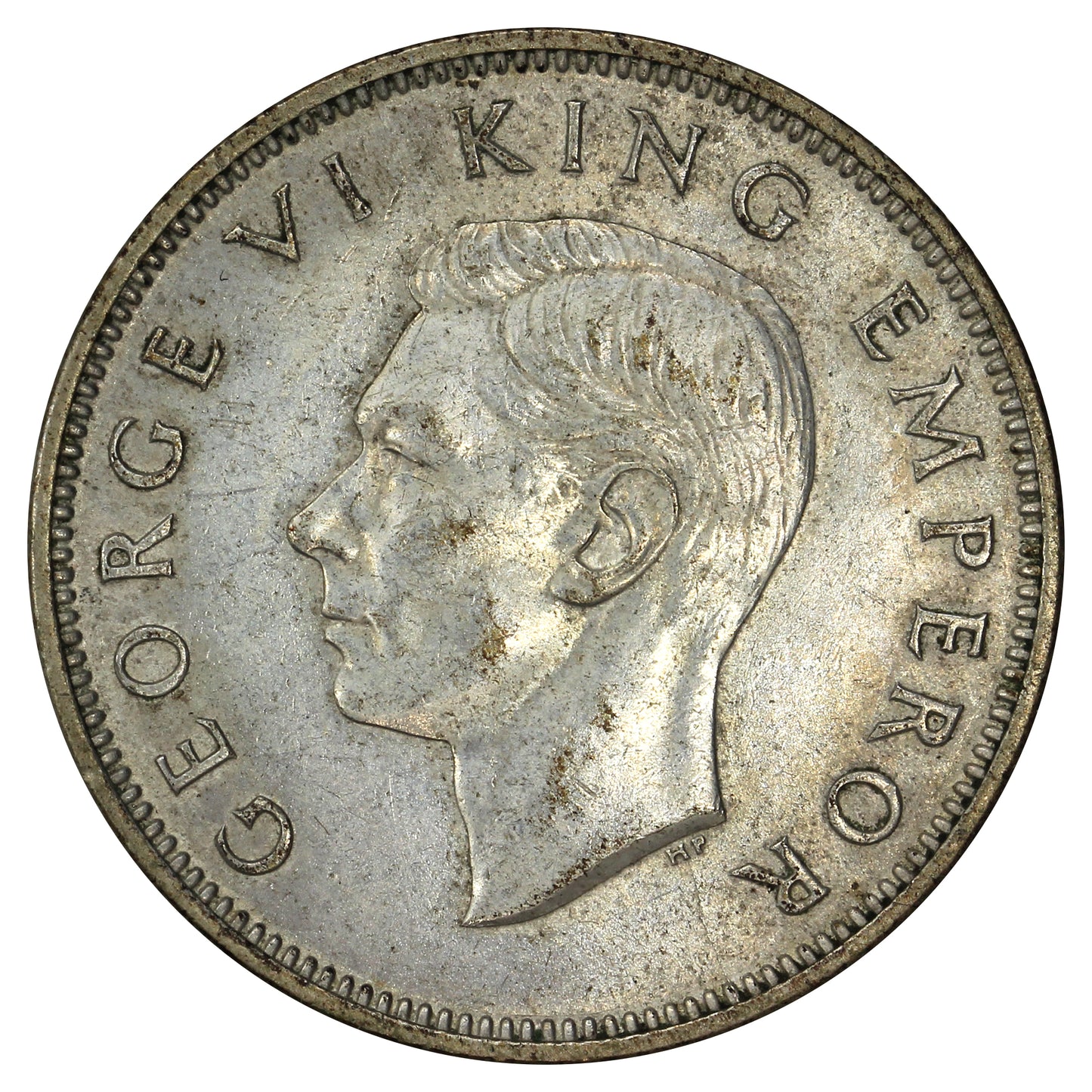 New Zealand 1947 Florin Uncirculated (MS60)