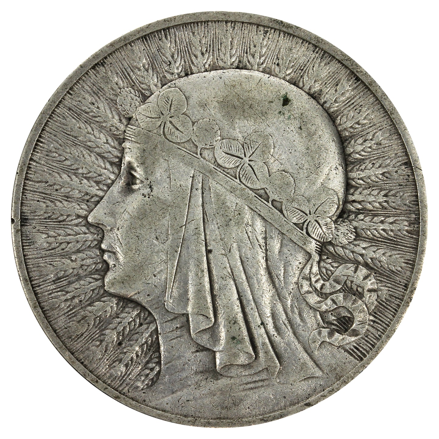 Poland 1932L 10 Zlotych Very Fine (VF20)