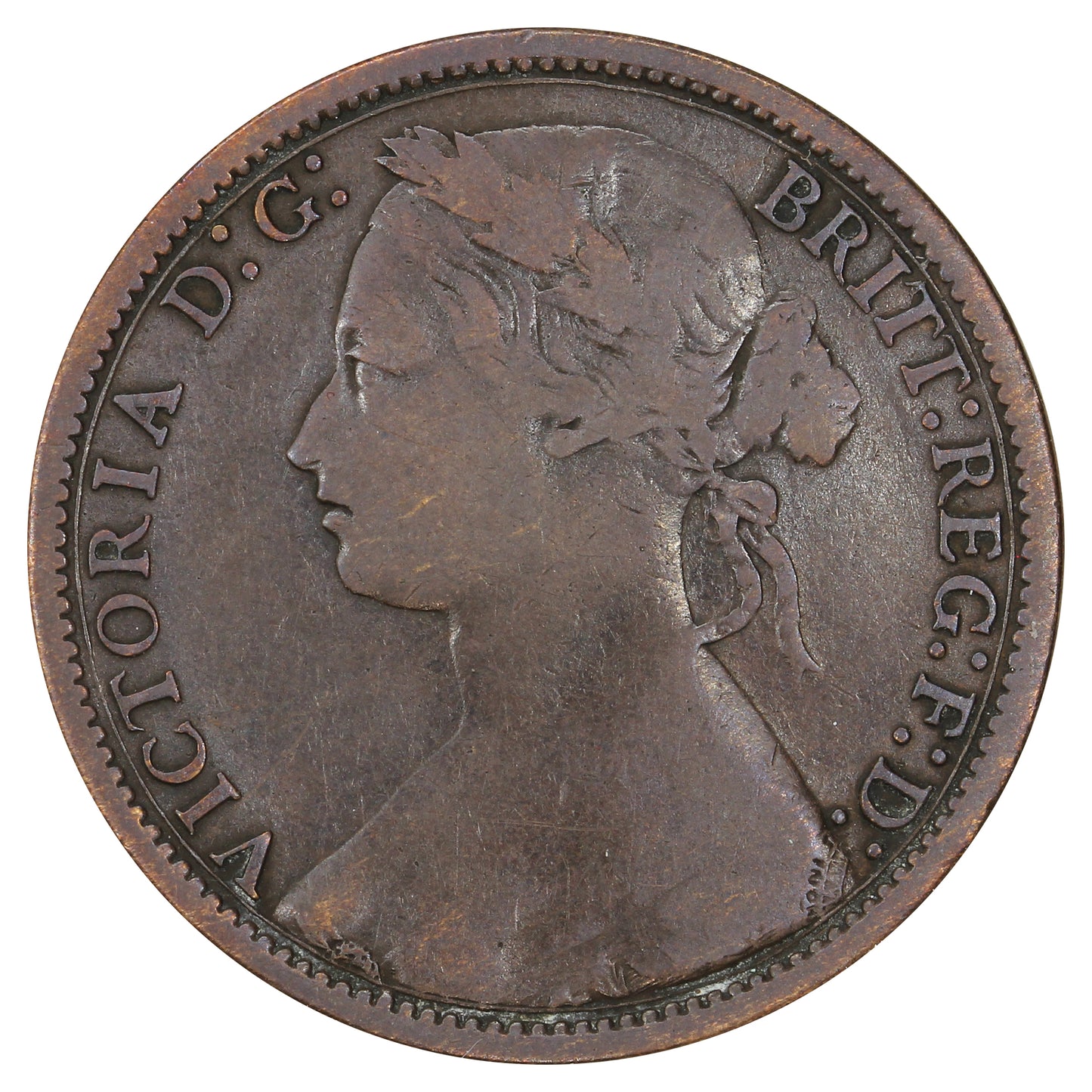 Great Britain 1874 Penny Good (G4)