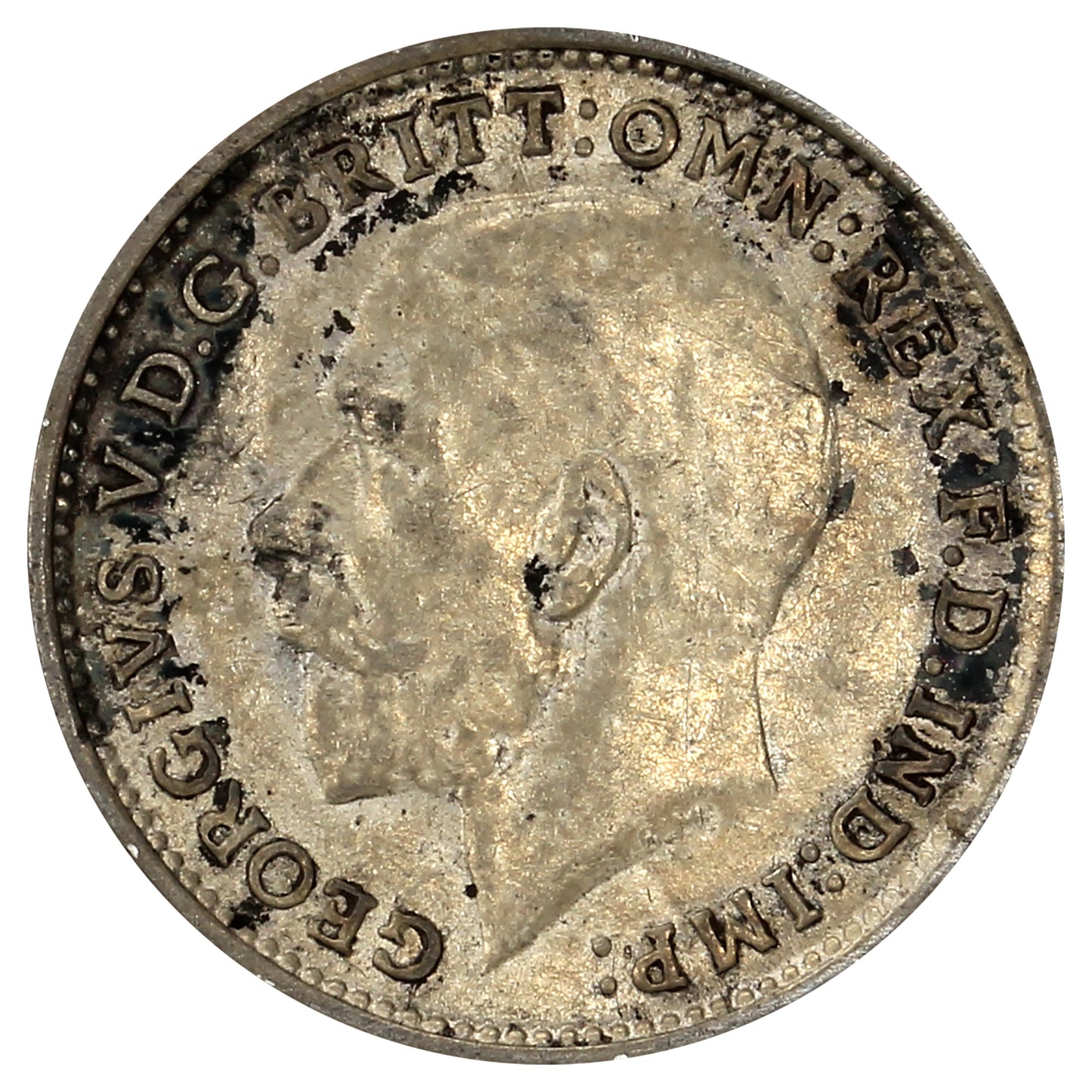 Great Britain 1915 3 Pence VF-EF (VF30)
