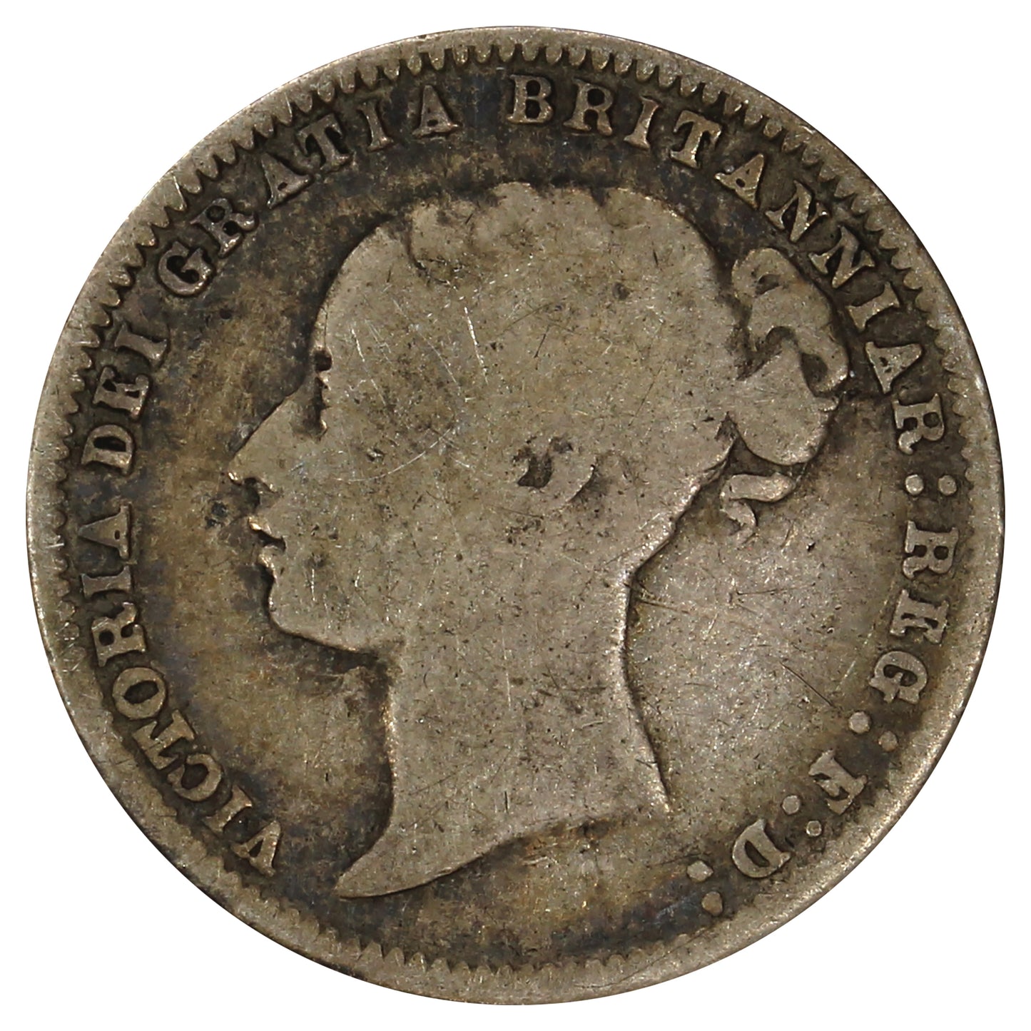 Great Britain 1875 Die #54 6 Pence G-VG (G6)