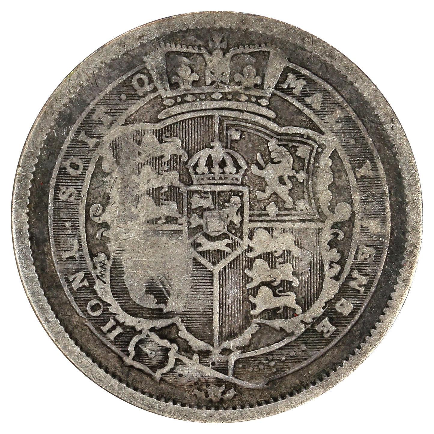 Great Britain 1819 George III Shilling Very Good (VG8)