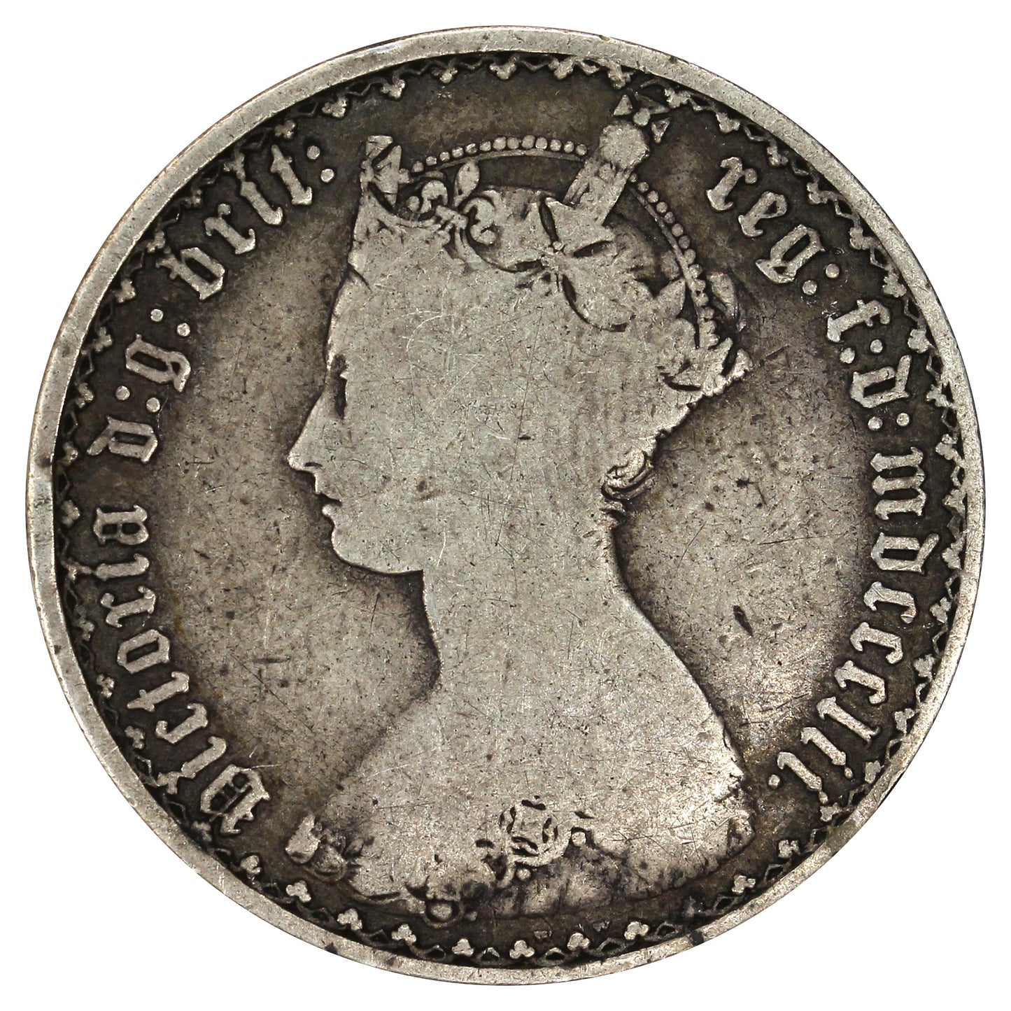 Great Britain 1852 Florin Good (G4)