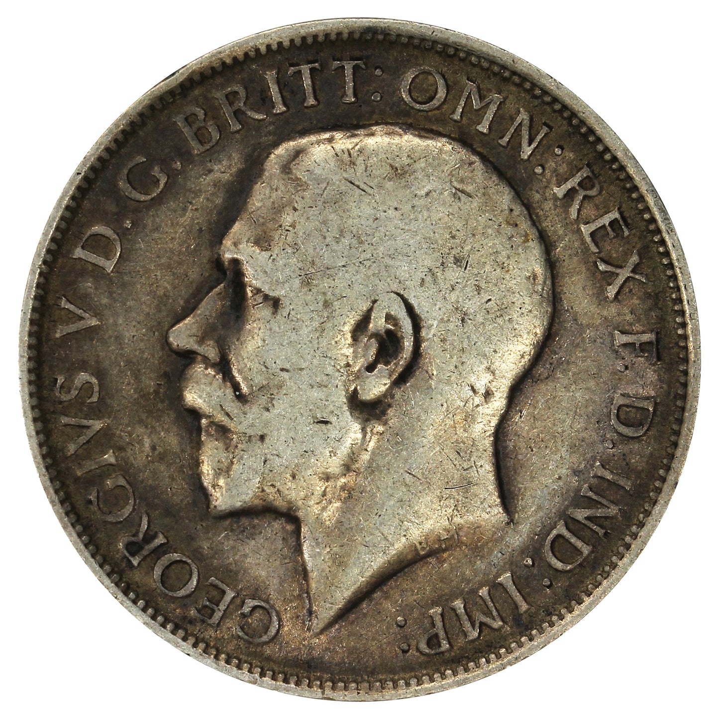 Great Britain 1915 Florin VF-EF (VF30)