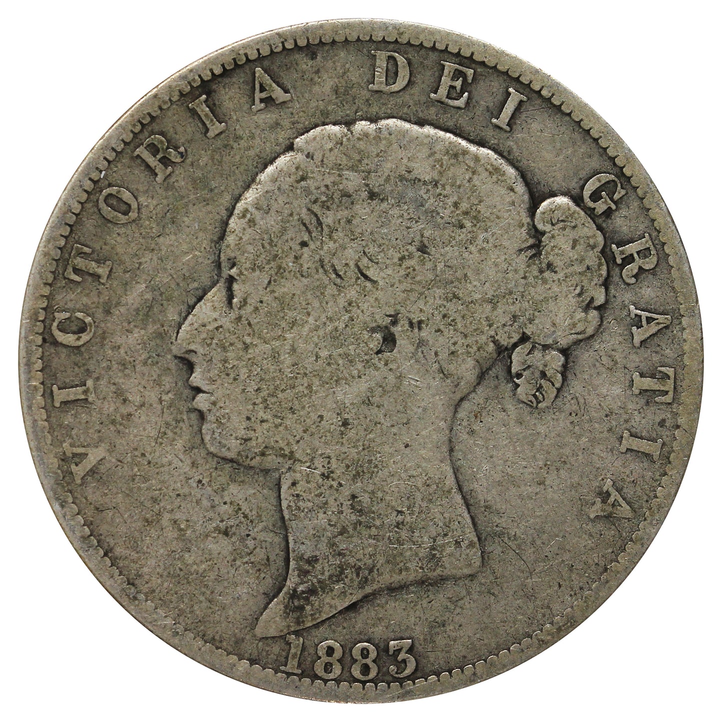 Great Britain 1883 1/2 Crown Good (G4)