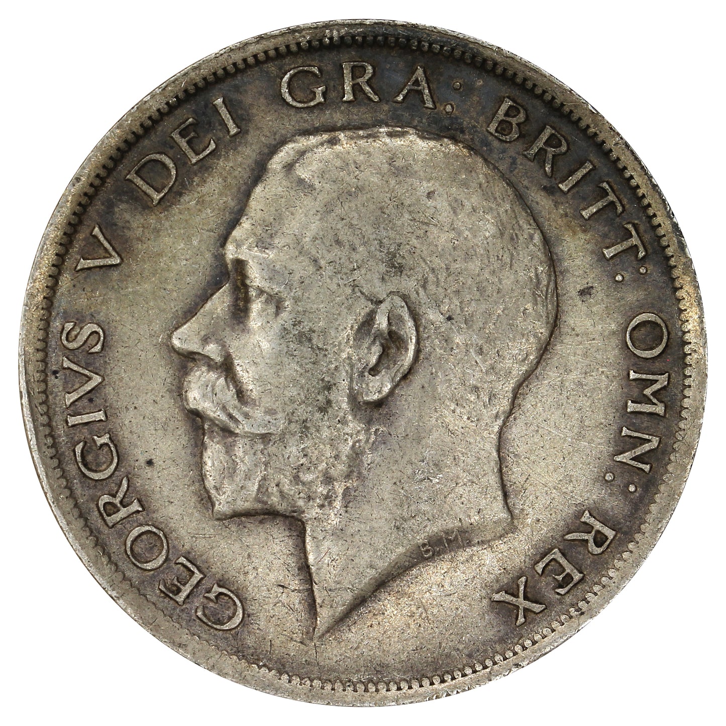 Great Britain 1916 1/2 Crown Very Fine (VF20)