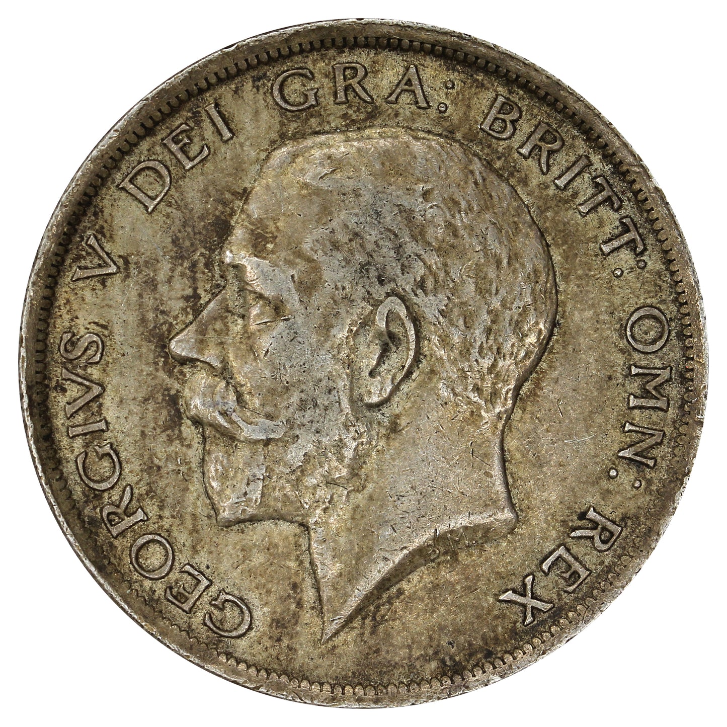 Great Britain 1918 1/2 Crown Very Fine (VF20)