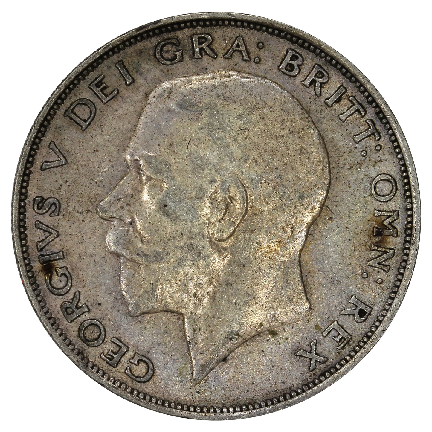 Great Britain 1923 1/2 Crown Very Fine (VF20)