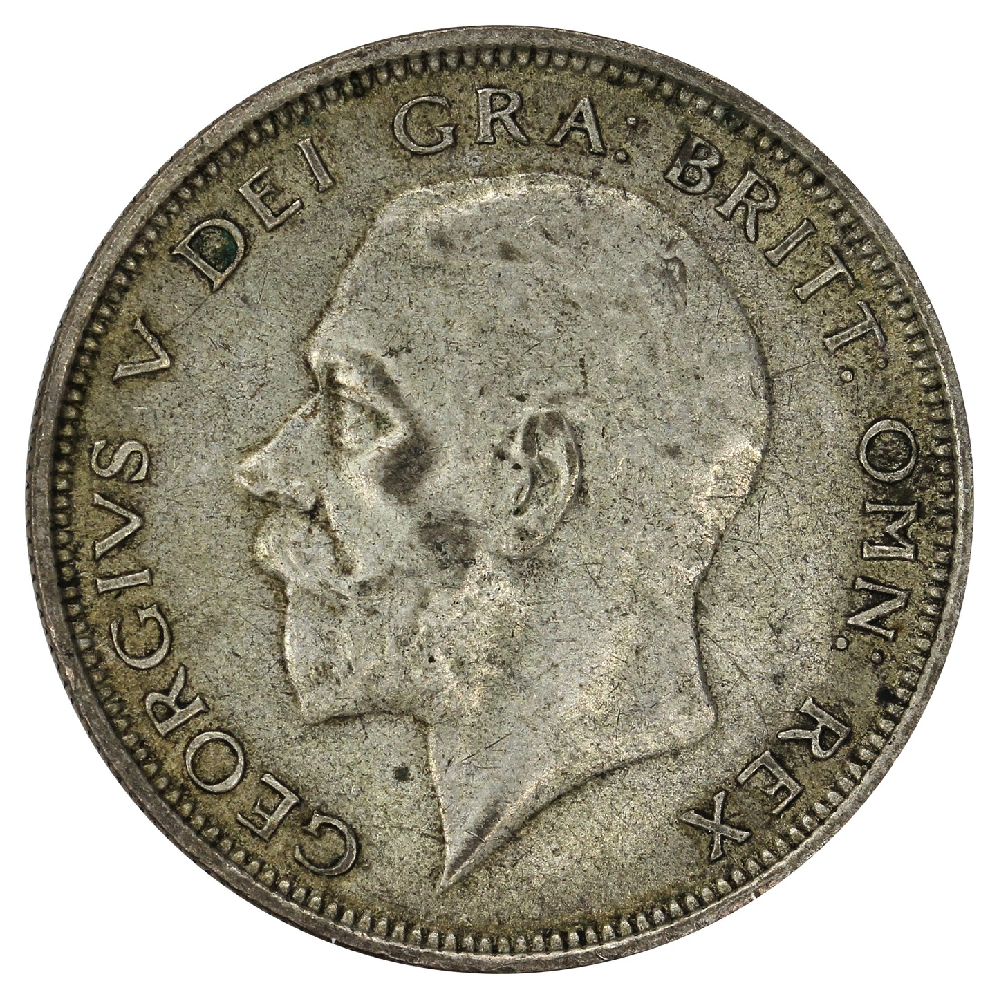 Great Britain 1927 1/2 Crown Very Fine (VF20)