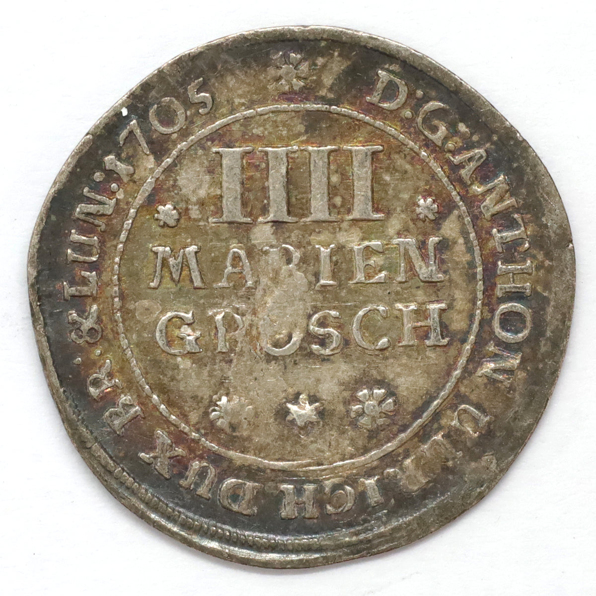 German States 1705 Brunswick-Wolfenbuttel AU-UNC (AU55)