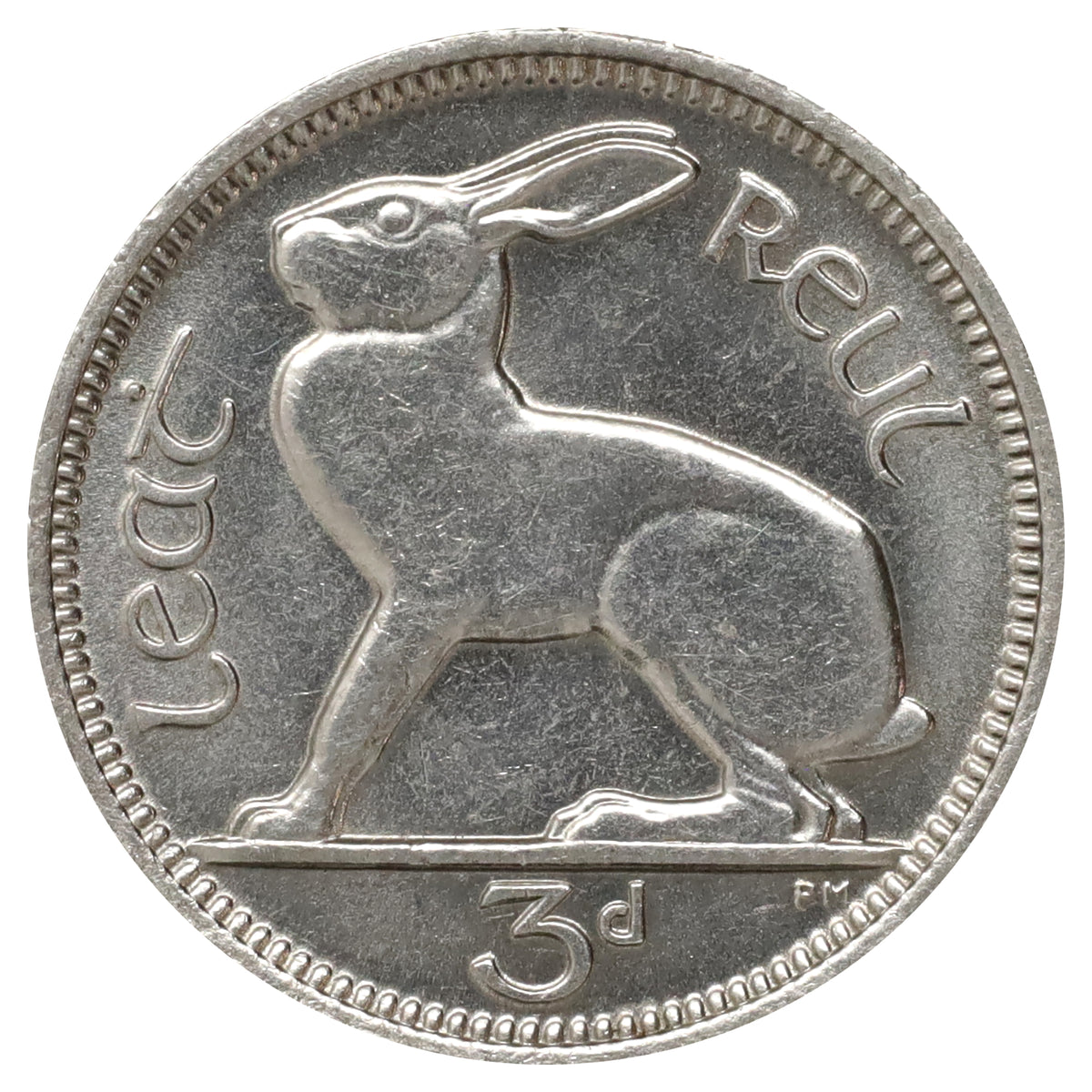Ireland 1933 3 Pence UNC+ (MS62)