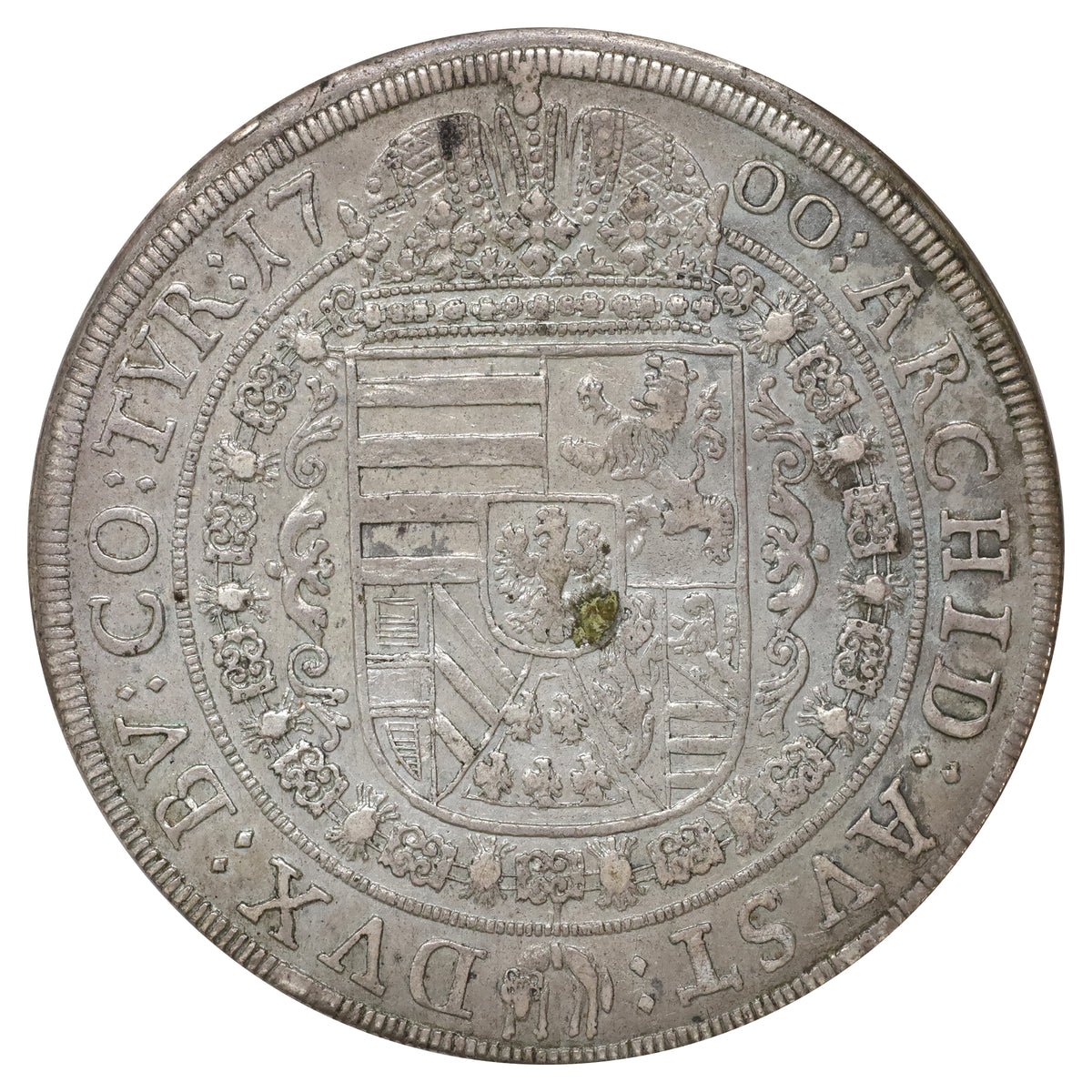 Austria 1700 Leopold I Thaler Almost Uncirculated (AU50) (L)