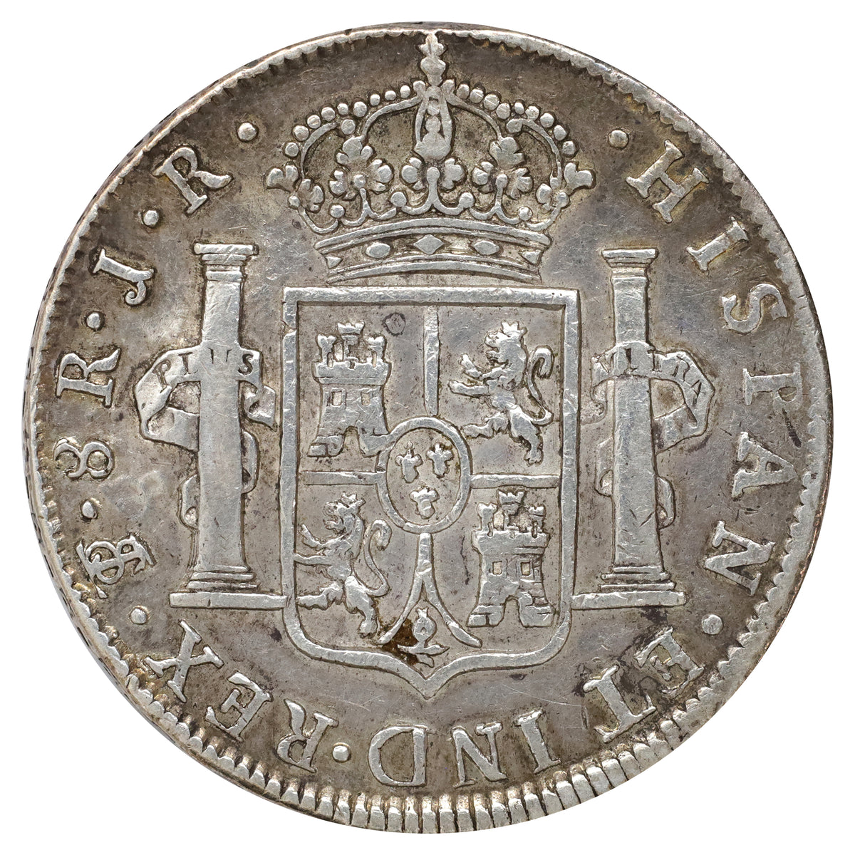 Bolivia 1774 PTS JR Potosi 8 Reales Extra Fine (EF40) (L)