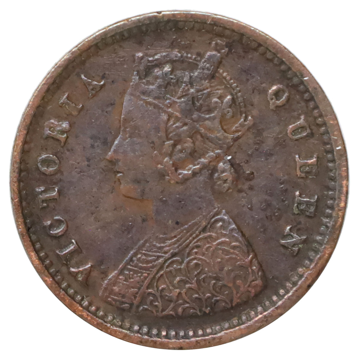 India 1862 1/12 Extra Fine (EF40)