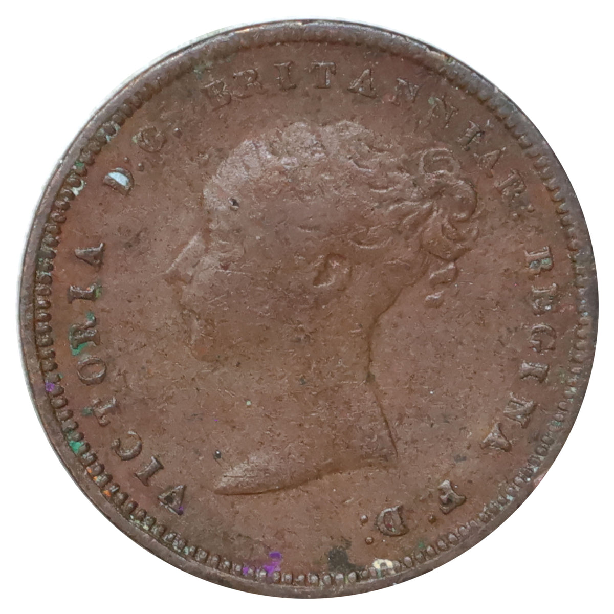 Great Britain 1851 1/2 Farthing Very Fine (VF20)