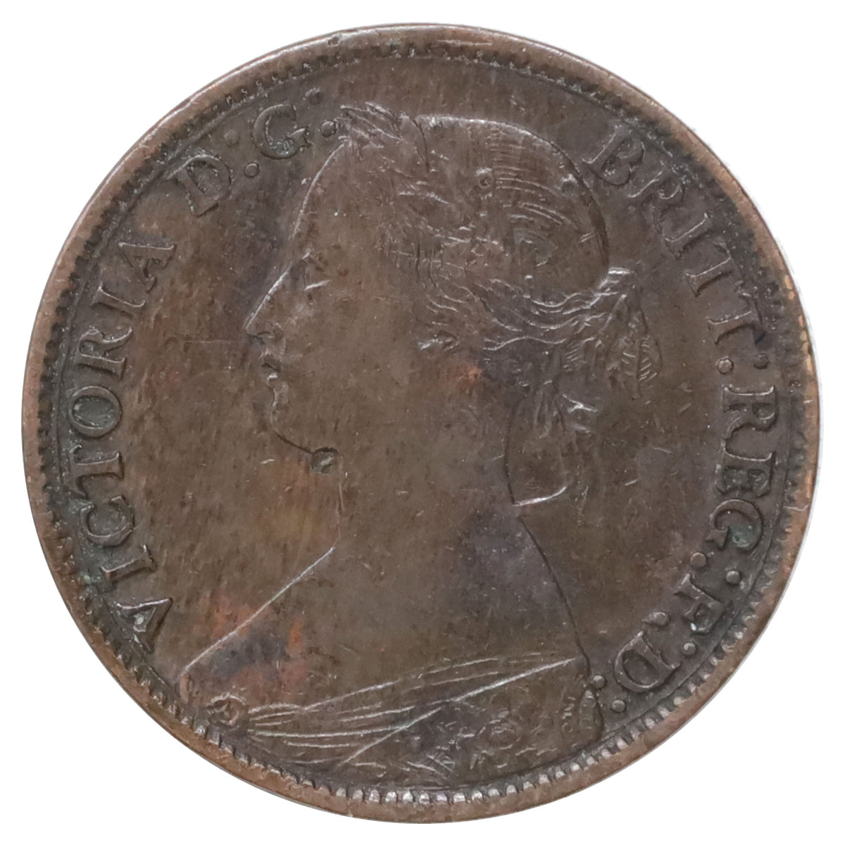 Great Britain 1875 Farthing Very Fine (VF20)