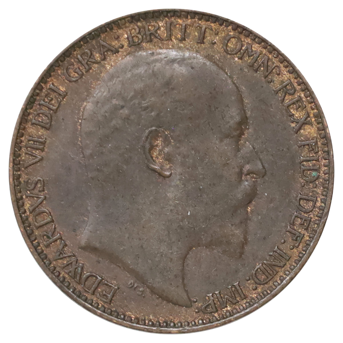 Great Britain 1902 Farthing Extra Fine (EF40)