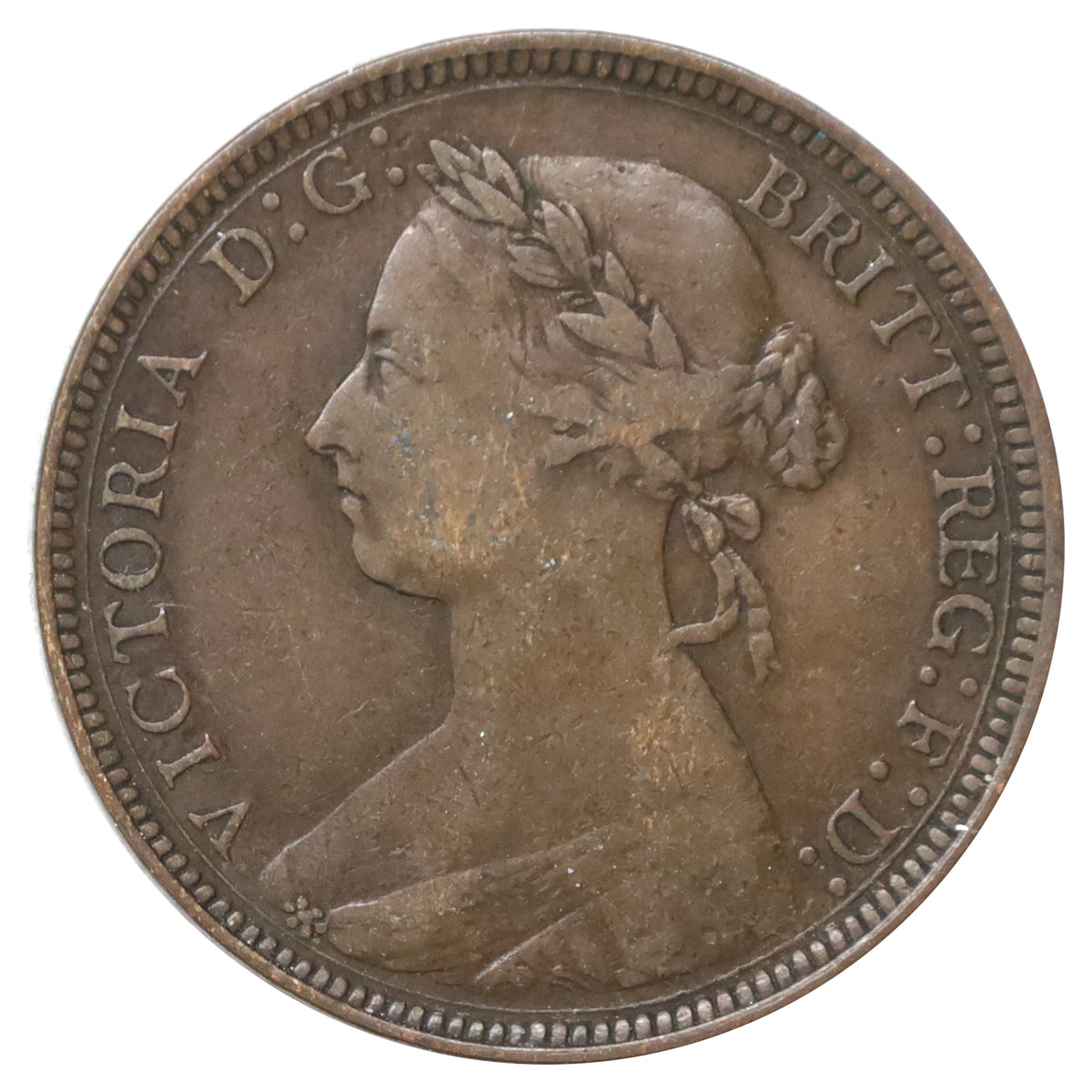 Great Britain 1885 1/2 Penny F-VF (F15)
