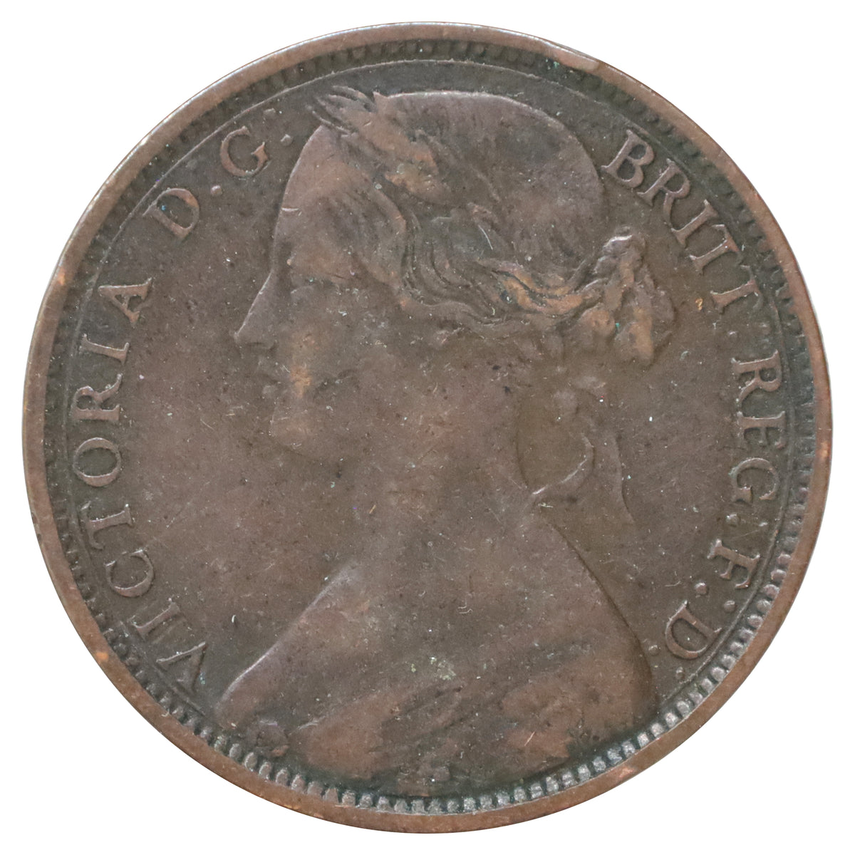 Great Britain 1863 Penny Fine (F12)