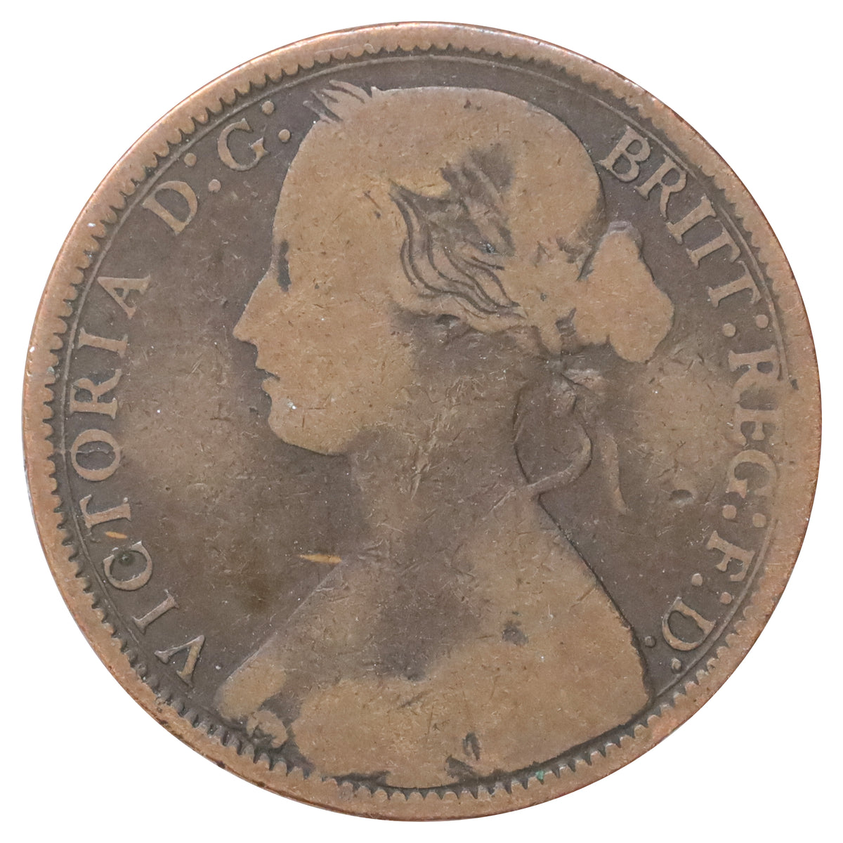 Great Britain 1873 Penny Good (G4)
