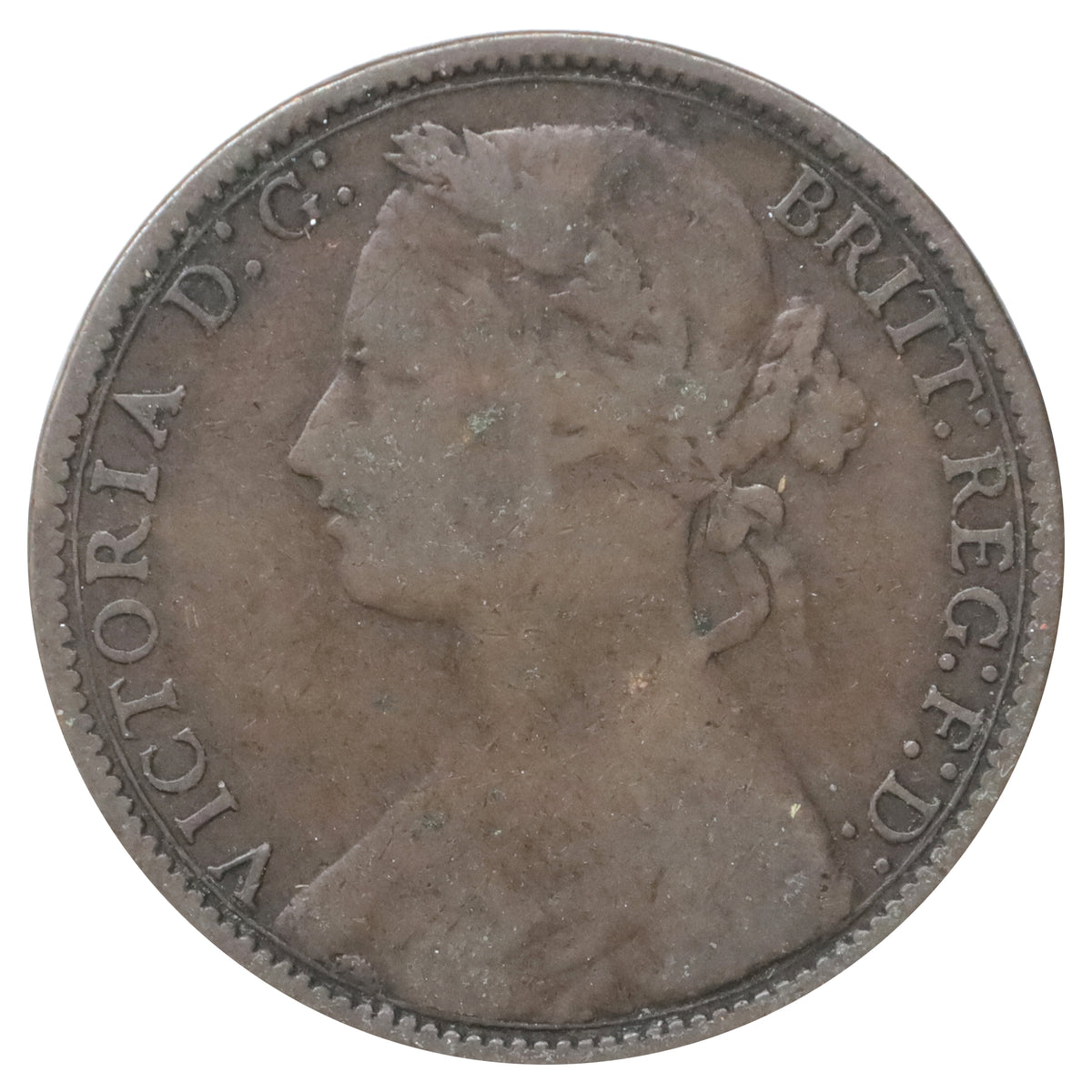 Great Britain 1877 Penny Very Good (VG8)