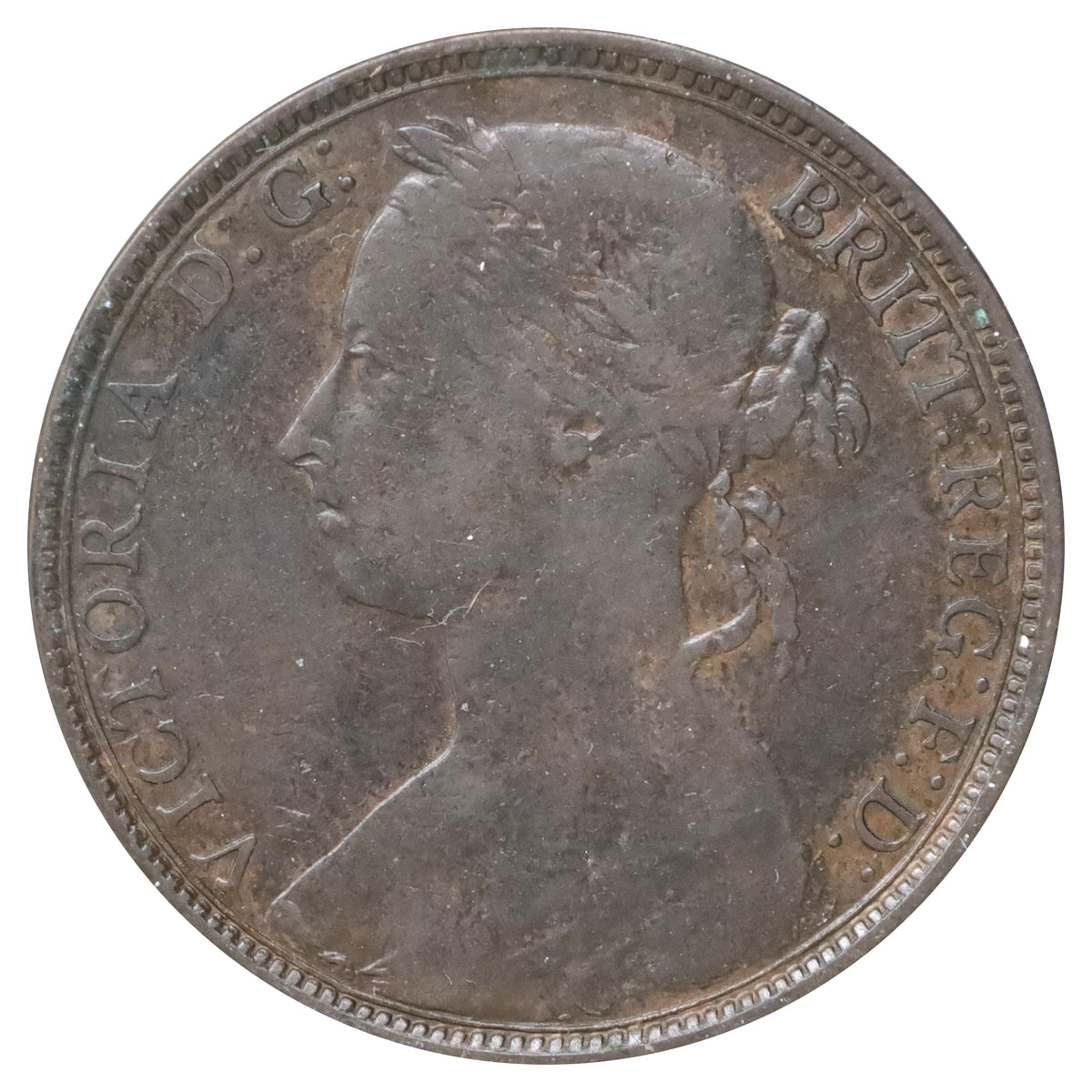 Great Britain 1884 Penny Fine (F12)